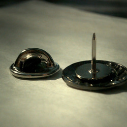 ヴィンテージボタンのタックピン 3枚目の画像