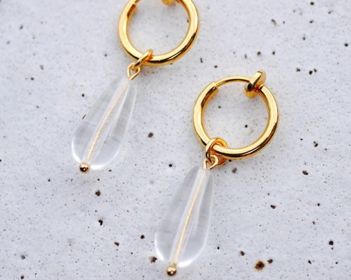 ヴィンテージビーズイヤリング vb-3 イヤリング・ノンホールピアス