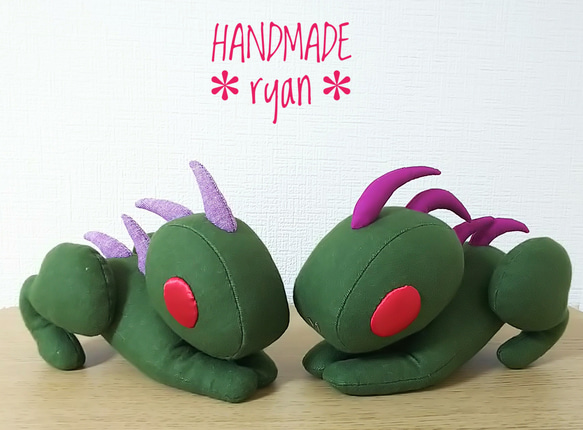 チュパカブラ ぬいぐるみ HANDMADE *ryan* 通販 8846516｜Creema