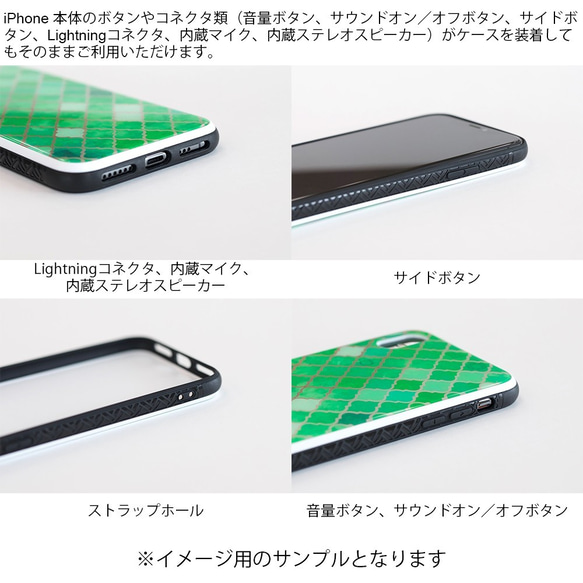 [強化ガラス仕上げ iPhone ケース] cool biz penguin 2枚目の画像