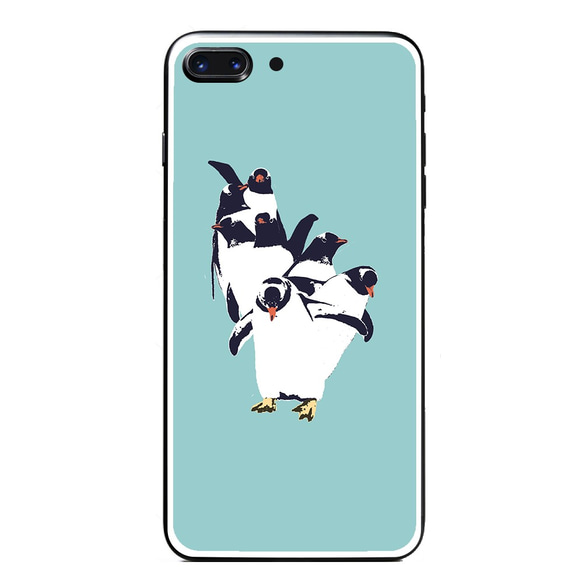 [鋼化玻璃表面iPhone護套]企鵝舞 第1張的照片