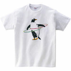 [キッズTシャツ] Diet penguin 1枚目の画像