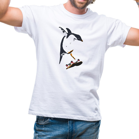 [Tシャツ] SK8 Penguin 5枚目の画像
