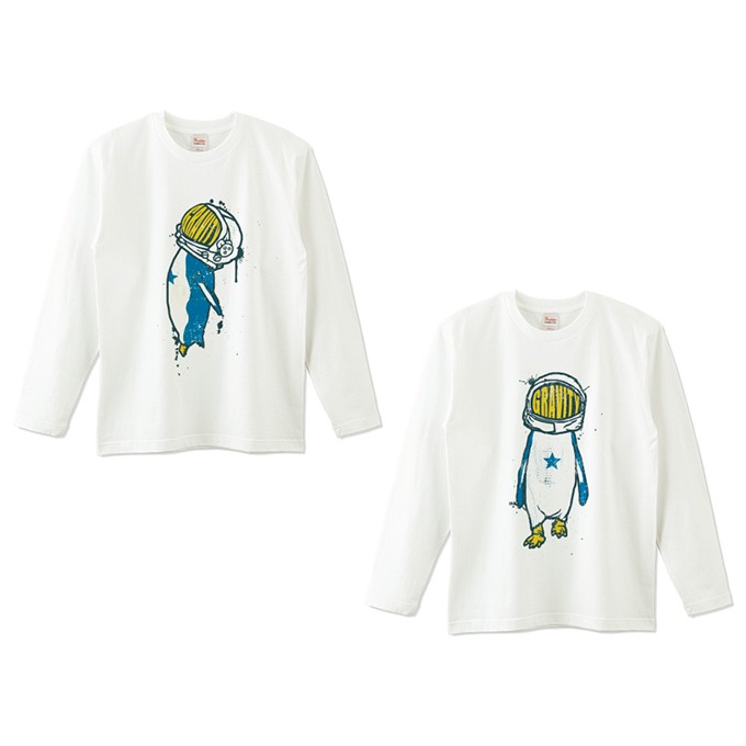[ロングスリーブTシャツセット] gravity Penguin