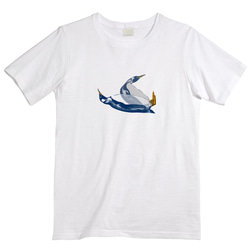 [Tシャツ] 幽体離脱するペンギン 1枚目の画像