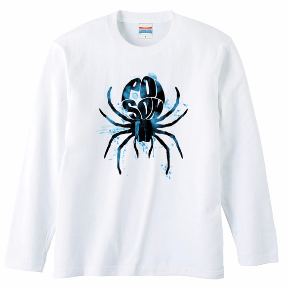 [ロングスリーブTシャツ] 毒蜘蛛 1枚目の画像