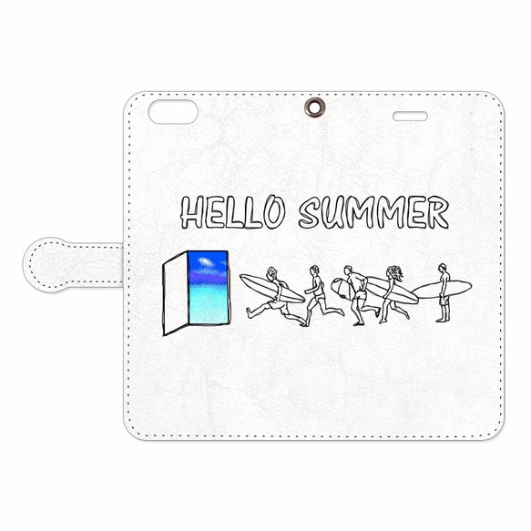 [手帳型iPhoneケース] Hello summer 1枚目の画像