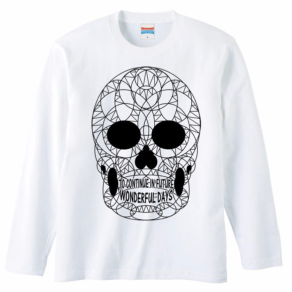 [ロングスリーブTシャツ] THE SKULL 1枚目の画像