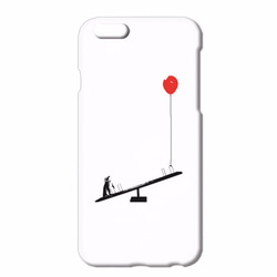 【iPhone手機殼】企鵝、氣球和蹺蹺板 第1張的照片