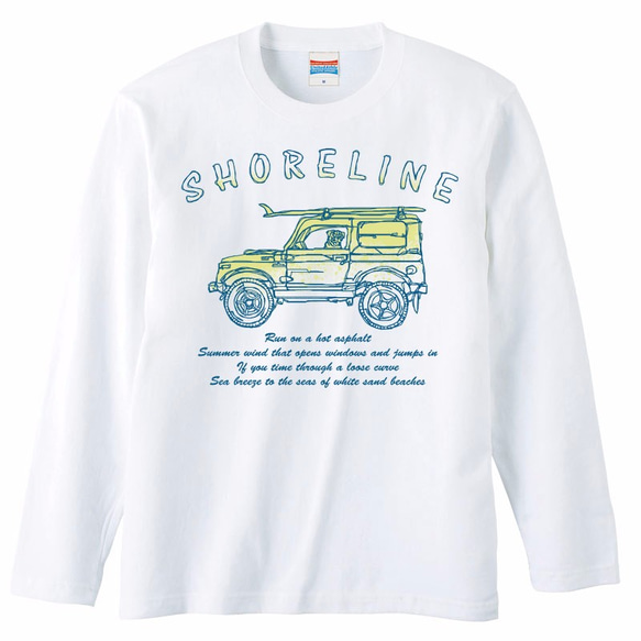 [ロングスリーブTシャツ] shoreline 1枚目の画像