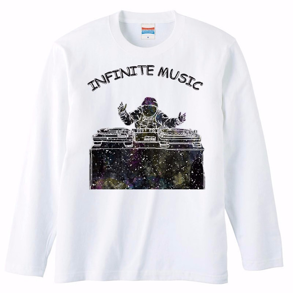 [ロングスリーブTシャツ] Infinite music 1枚目の画像