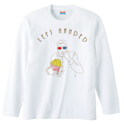 [ロングスリーブTシャツ] left handed 1枚目の画像