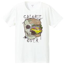 [Tシャツ] Skull Hamburger 1枚目の画像