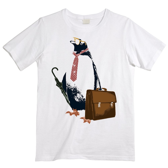 [Tシャツ] business penguin 1枚目の画像