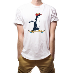 [Tシャツ] Penguin riding 6枚目の画像