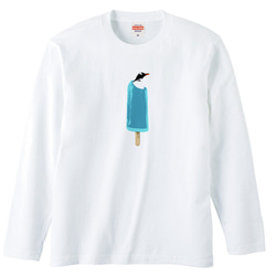 [ロングスリーブTシャツ] cool biz penguin 1枚目の画像