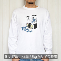 [ロングスリーブTシャツ] 買占めペンギン 2枚目の画像