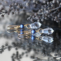 [14kgf]施華洛世奇水晶飾品耳環 第2張的照片