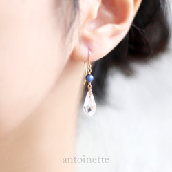 [14kgf]施華洛世奇水晶飾品耳環 第1張的照片