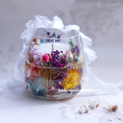 ボタニカル aroma ジェルキャンドル（大） キャンドル・キャンドル