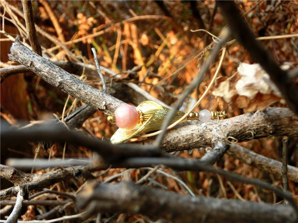 海芋花 - 銅耳掛式 第9張的照片
