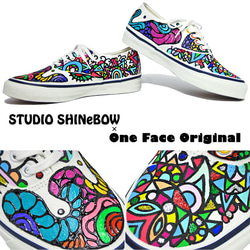 「 STUDIO SHINeBOW × One Face Original 」限定スニーカー！ 2枚目の画像