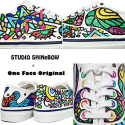 「 STUDIO SHINeBOW × One Face Original 」限定スニーカー！ 3枚目の画像