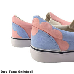 運動鞋“MOKUMOKUe”簡單的配色方案很可愛滑上！[訂單生產] 第5張的照片