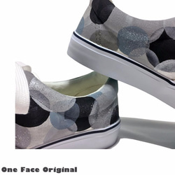 運動鞋“Roundb”豐滿一輪的黑色和白色的設計！ [點/圓點] [訂單製作] 第5張的照片