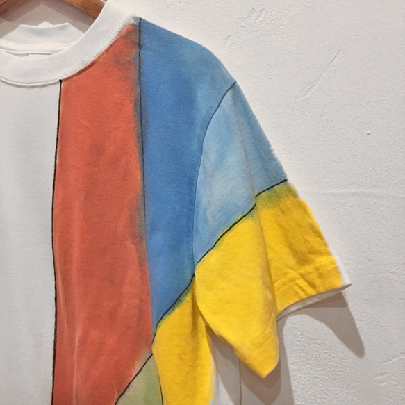 《5日以内に発送》「着ているだけで楽しくなる」スニーカー作家が作るTシャツ「Reverse（1）」【Sサイズ】 2枚目の画像