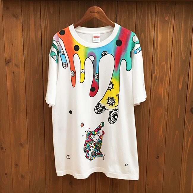 「着ているだけで楽しくなる」Tシャツ「ゲイブ」いつもと違う自分になれる☆【受注制作】