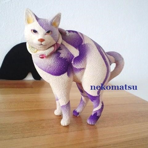 ゆ*ょ様 作家もの ハンドメイド作品 「曲芸」 猫の布人形 コレクション出品 渋すぎる猫松さんたち 粋といなせ 立体・オブジェ 猫形屋 猫松 通販