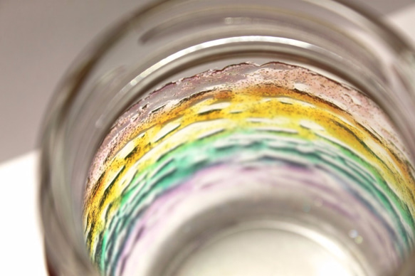 彩虹小瓶│日式自然系粉彩色玻璃調味罐 第2張的照片