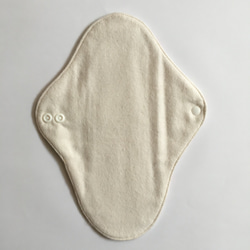 安心素材の布ナプキン 無漂白ネル＊レギュラー（普通の日・昼用） 2枚目の画像