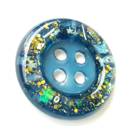 「UDFy-dream」ミッドナイトブルーのボタンヘアゴム 3枚目の画像