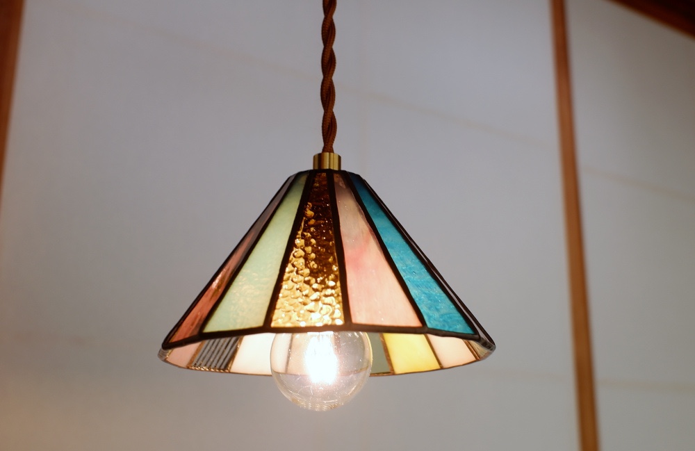 9- 小さな丸屋根の灯り/ マルチカラー（小）