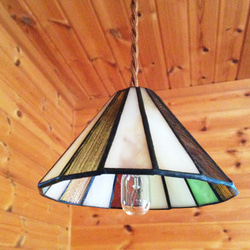 小さな丸屋根の灯り　ペンダントライト/ベージュ 4枚目の画像