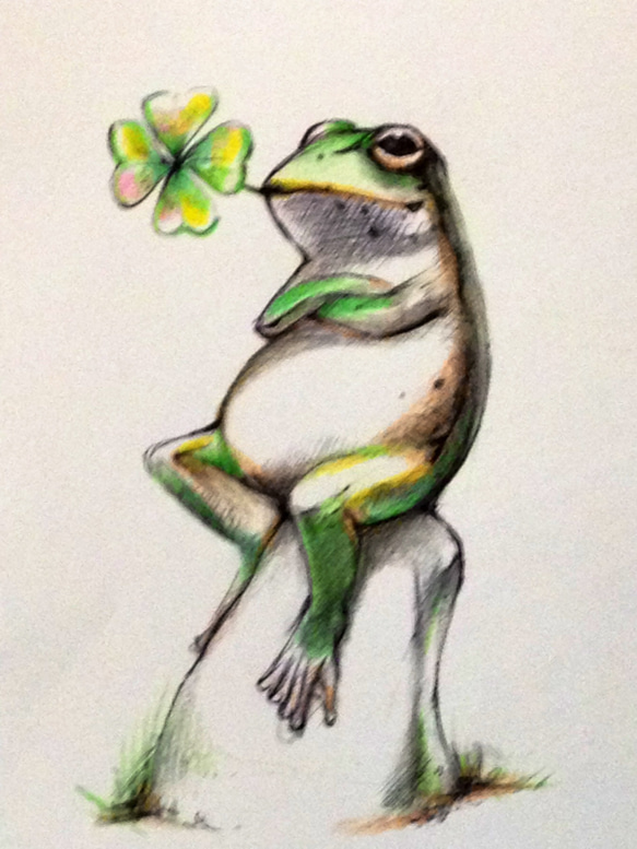 【超希少！】絵　カエル Art in Gashapon カエルの金剛力士像 全4種 コンプセット - メルカリ