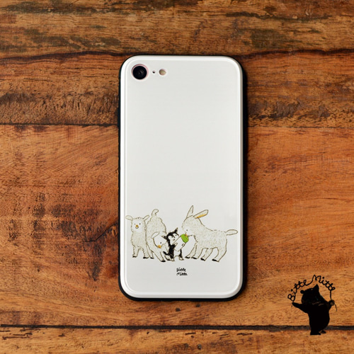 名入れ可 強化ガラス iPhoneケース iphone13 iphone 13 mini