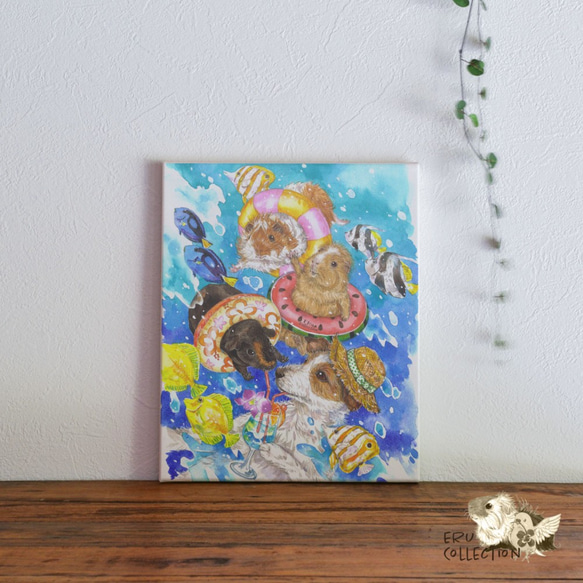 オーダーページ4/19お守りわんこ410 パネルハンドメイド