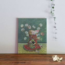 布藝面板 藝術面板 室內繪畫 日本圖案 日式日式服裝 *天竺鼠 第1張的照片