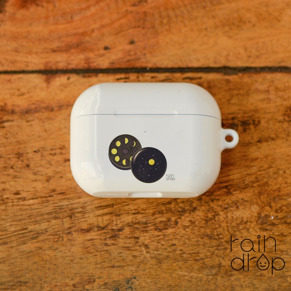 受注製作 AirPods ケース エアポッヅ ハード ブラック ブラウン＊バレンタイン チョコレート 名入れ可