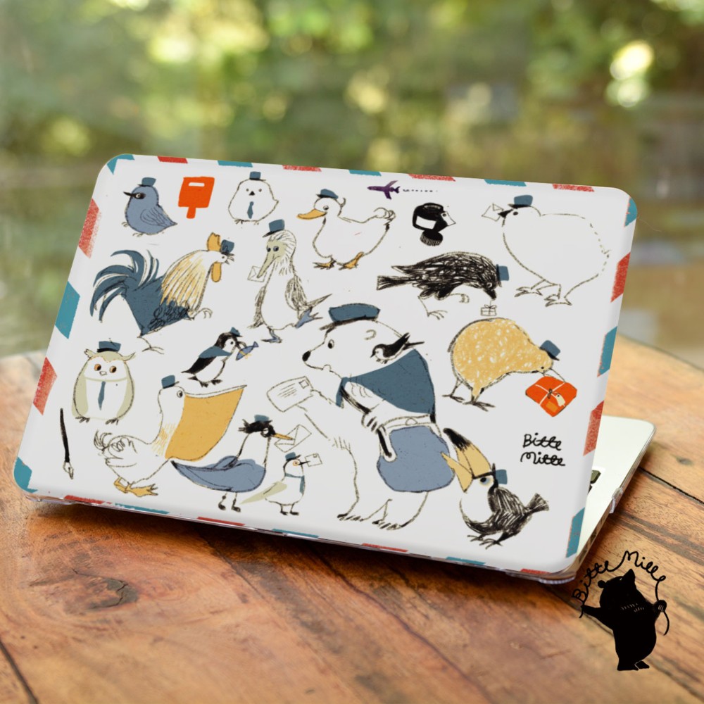 Macbook ケース カバー macbook Air Pro 16/15/14/13/11 M1搭載 鳥 シロクマ