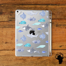 魚iPad保護套 iPad保護套 iPad保護套 iPad Pro 12.9 11 mini 6 5 4名插頁 第1張的照片