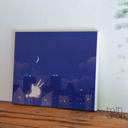 藝術面板 織物面板 室內繪畫 斯堪的納維亞 * 夜空星星 第2張的照片