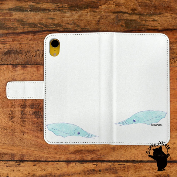 智慧型手機保護殼筆記本相容所有型號魷魚 第1張的照片