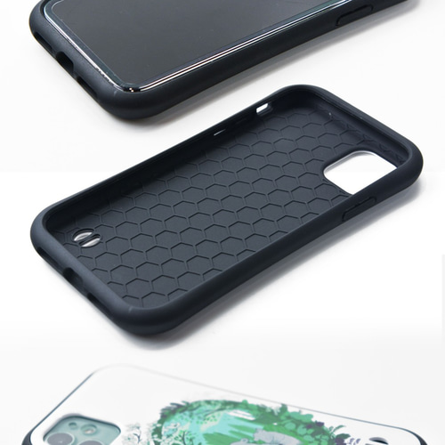 スマホケース iPhone 12/11/XR/XS/SE2/8/7 グリップケース おにぎり