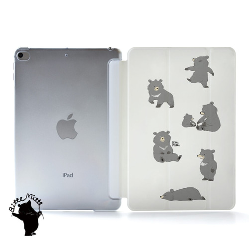 クマのiPad ケース iPadケース アイパッド カバー iPad Pro 12.9 11
