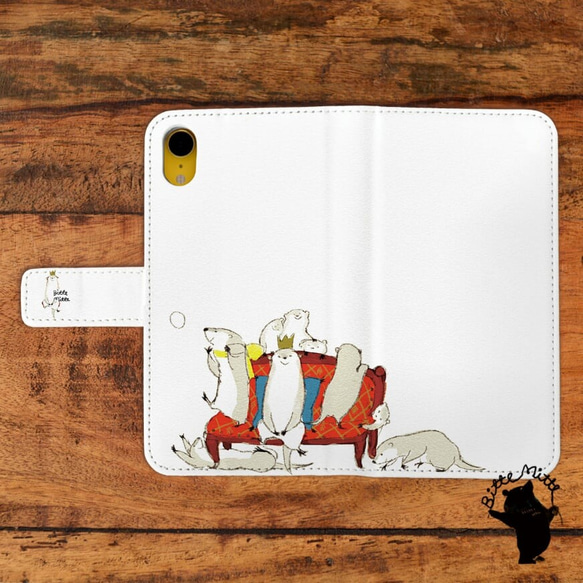 智慧型手機保護殼 筆記型 相容所有型號 iPhone SE 第二代 動物 第1張的照片