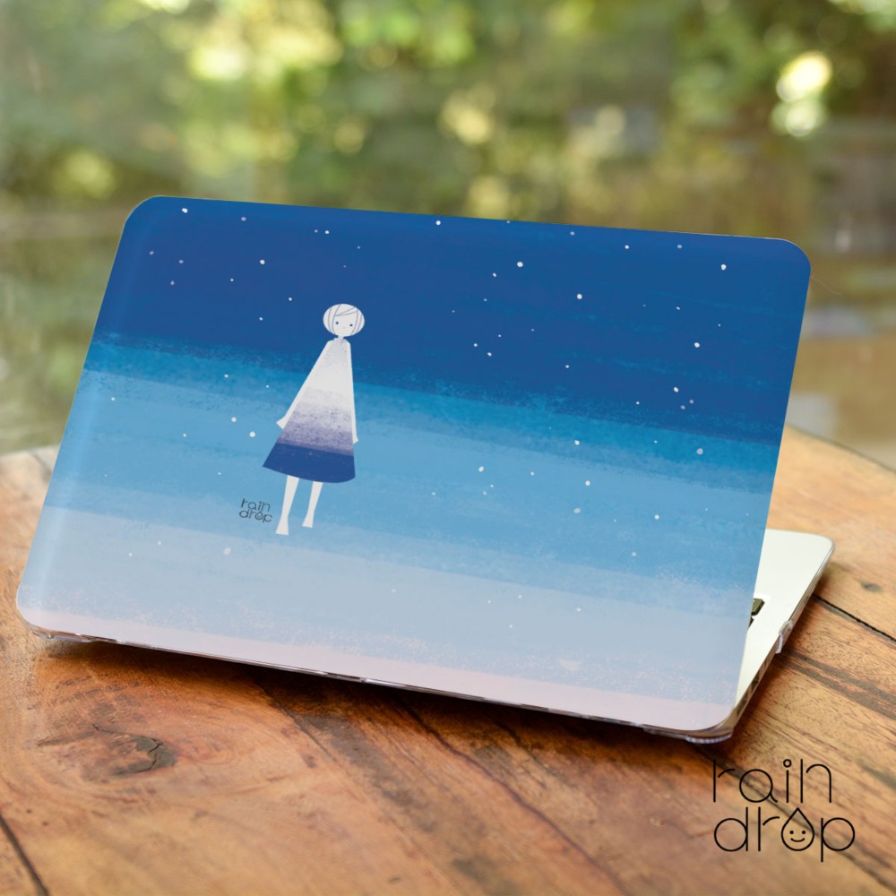 Macbook ケース カバー macbook Air Pro 15/13/11 ノートパソコン PCケース＊夜と少女